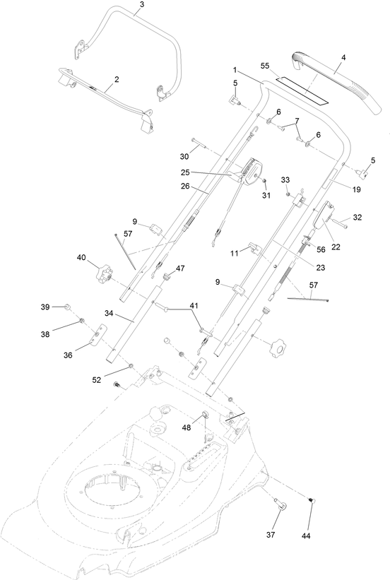 Hayter 476A handle