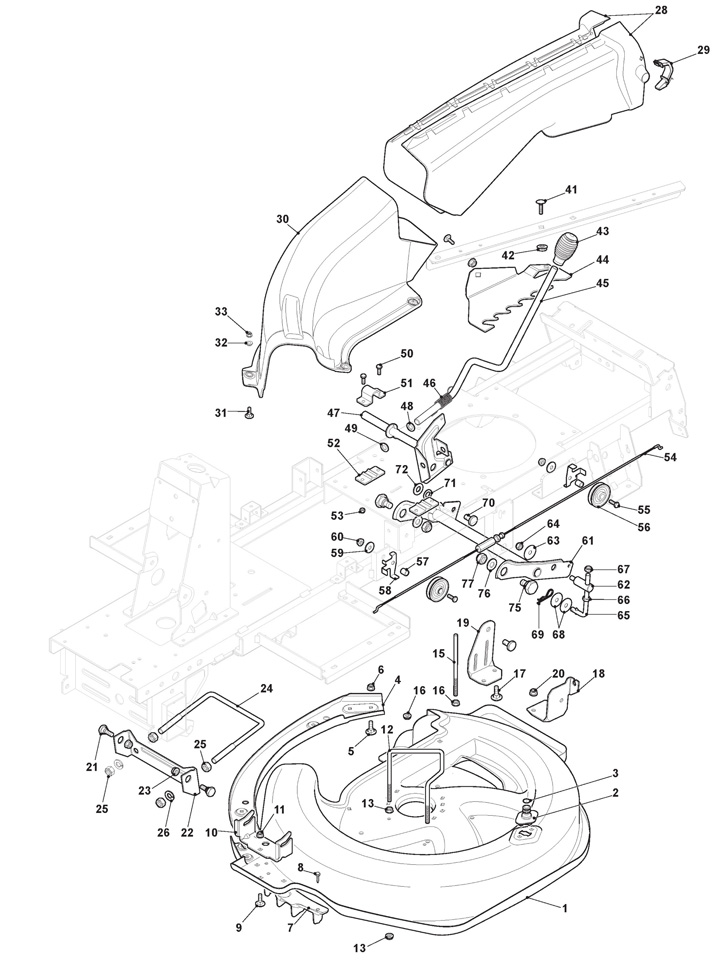 mountfield 827h cutting plate