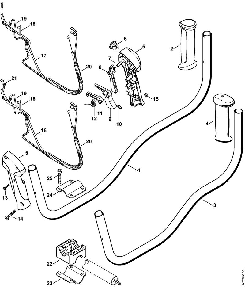 Stihl FS56CE - Bike Handle