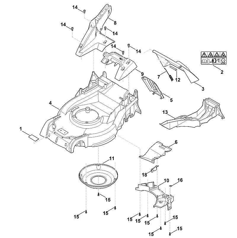 Stihl RM650.0T - Housing