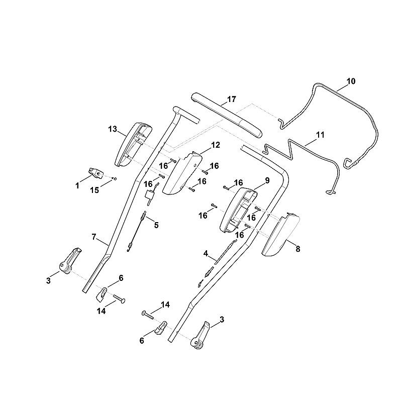 Stihl RM2.0RT - Handle Upper