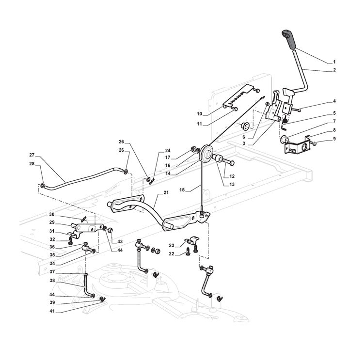 Stiga Estate 2084H (2021) - Cutting Plate Lifting