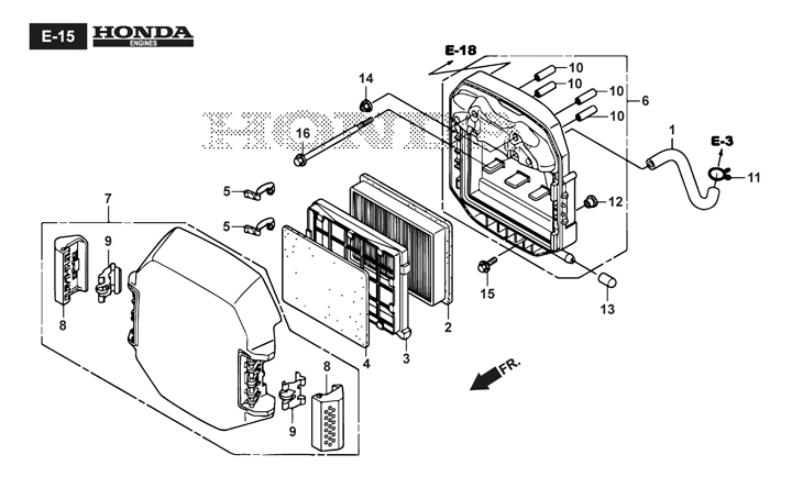 Stiga Tornado 7121HWSY 2T1945381/ST1 - Air Cleaner