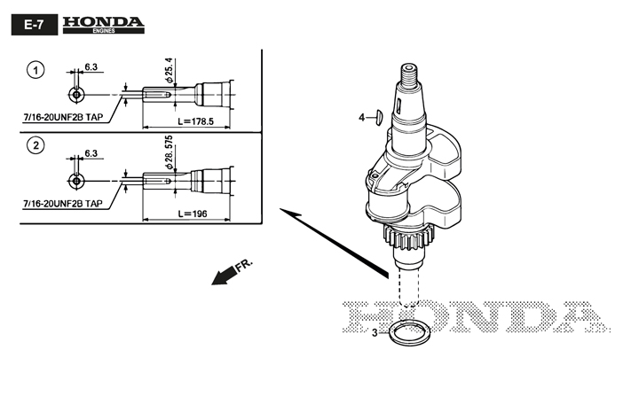 Stiga Tornado Pro 9121 XWSY - Crankshaft