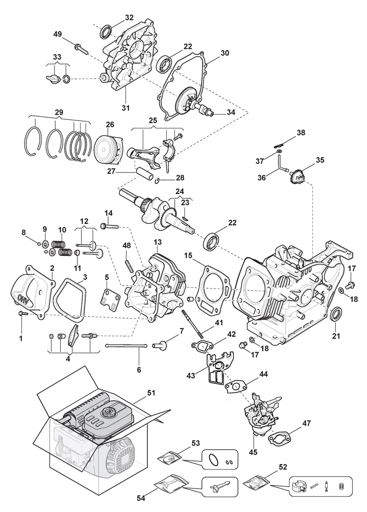 Stiga SVP40G 211400248/ST1 211400248/ST1 - Engine 2