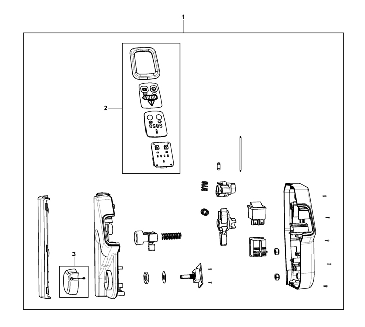 Stiga Combi 753SQAE 2L0537878/ST1 - Dead Hand Switch