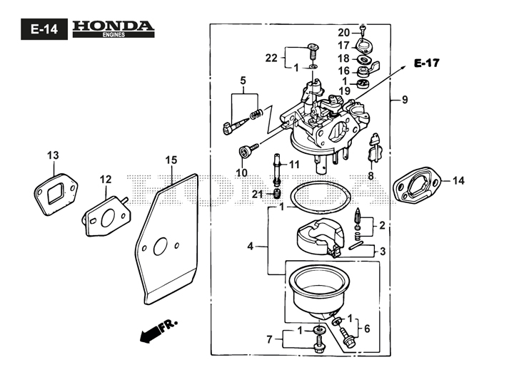 Stiga Twinclip 55SRH BBC 294569338/ST1 - Carburetor