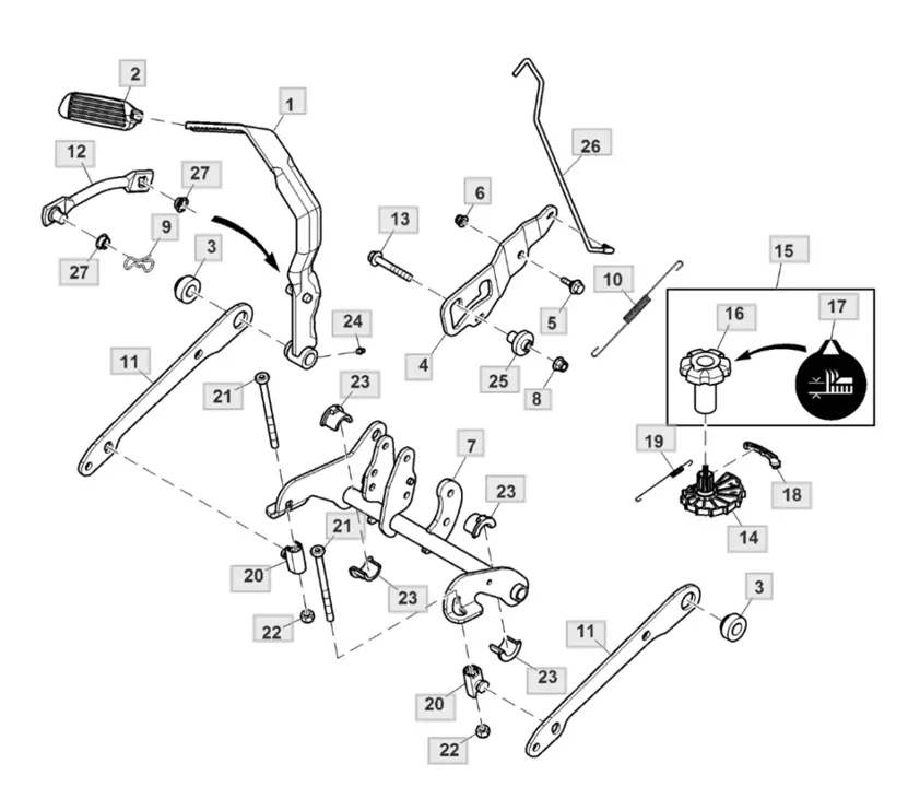 John deere x350 parts sale