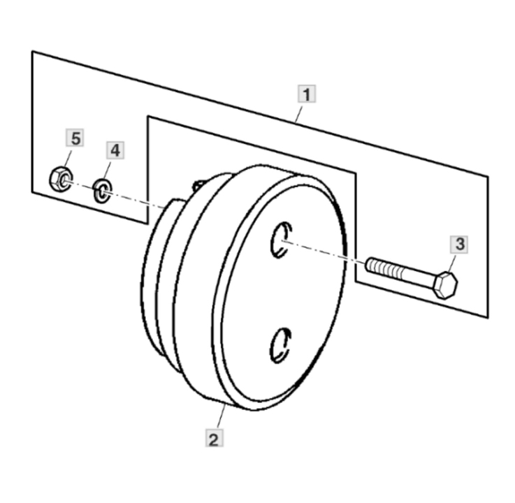 John Deere X350 - Front Wheel Weight