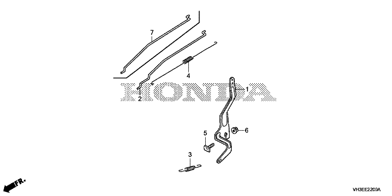 Honda HRG466C1SKEH - Governor Arm