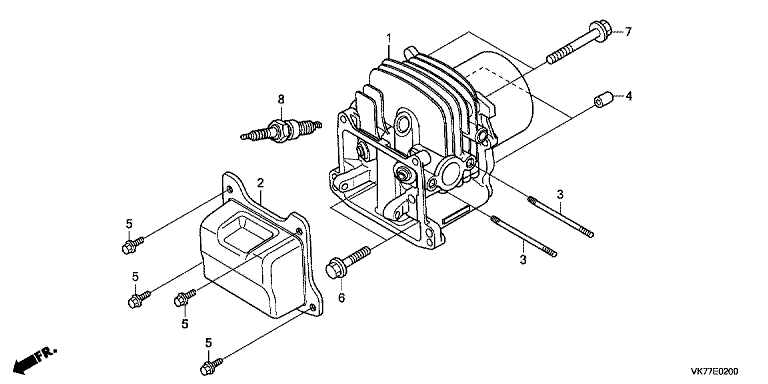 Honda HRS536C5VKEH - Cylinder Head