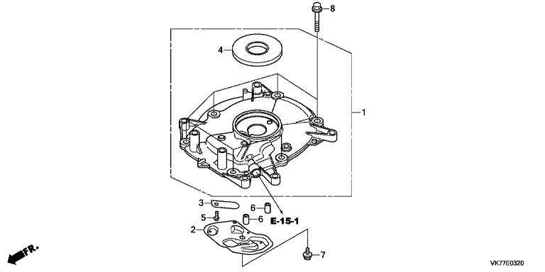 Honda HRX476C2QYEH - Crankcase Cover