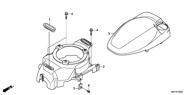 Honda HRX476C2QYEH - Fan Cover