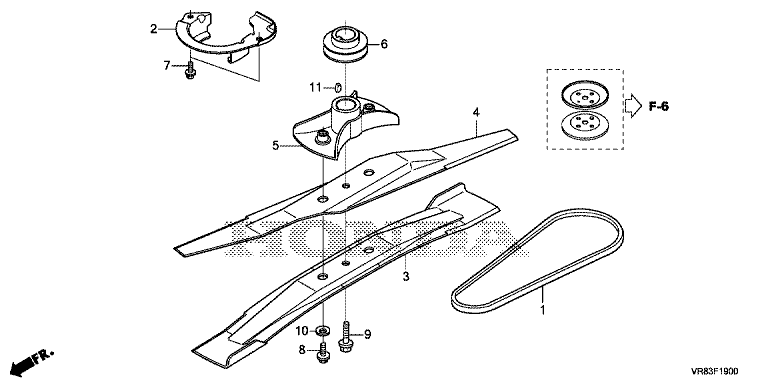 Honda HRN536C1VKEA - Rotary Blade