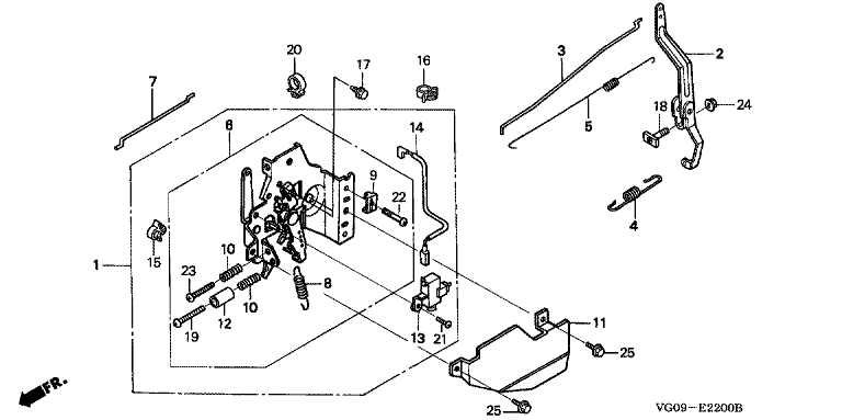 Honda HRH536K4HXEH - Control